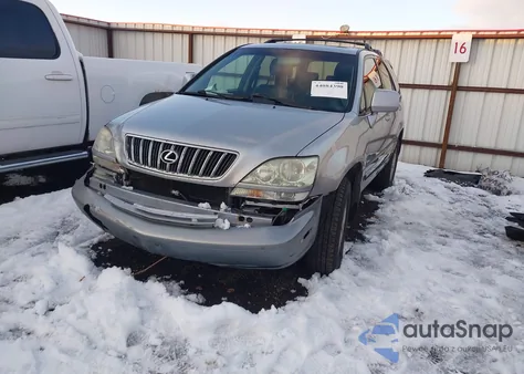2001 Lexus Rx 300 from USA, damaged, VIN JTJHF10U910165652